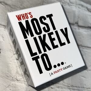 Who's Most Likely to Party Game for Ages 17+